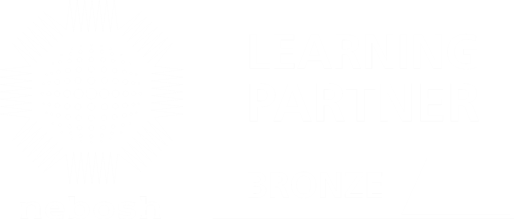 Certified Logo Landscape White