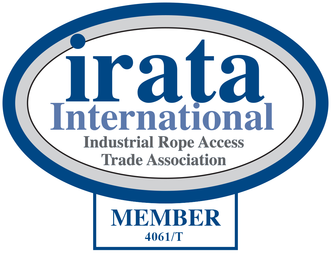 IRATA Member Logo white fill member